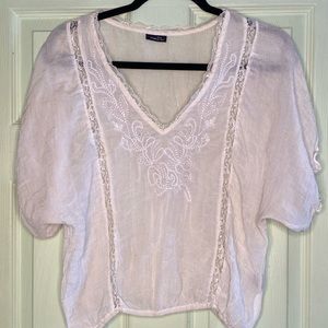White Bohemian Blouse